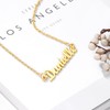 Prosteel Olivia Name Necklace for Women Girls Gold Initial Necklaces