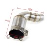 Unbranded Modified System Exhaust Mid Link Pipe for DUKE RC390