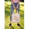 Super Lemon For Fox Sake Tote Reuseable Shoulder Shopping Bag