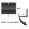 Juformin Heavy-Duty Wall Mount Ladder Hooks for Storage - Wheelbarrow
