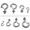 Zerniple (6 Pieces) M6 Hanging Hook 304 Stainless Steel Screw
