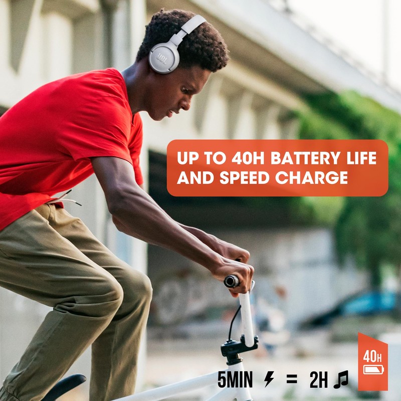 JBL Tune 510BT: Auriculares inalámbricos en la Oreja con Sonido