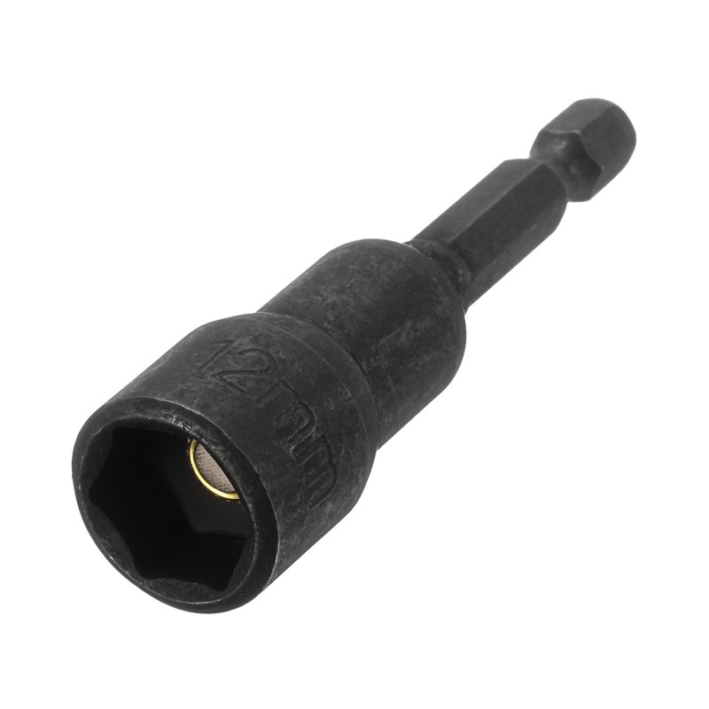 sourcing map Magnetic Nut Driver 19mm Hex Drive Socket CR-V