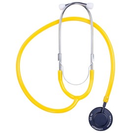 Luxamed LuxaScope Sonus Flat Flex Stethoscope Flat Head Aluminium Latex Free Yellow