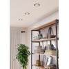 EGLO LED Einbaustrahler Fueva 6, runde Badezimmer Einbauleuchte, Badlampe Decke