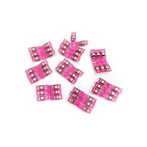 ALFA Set of 50 Pink Sewing Pegs
