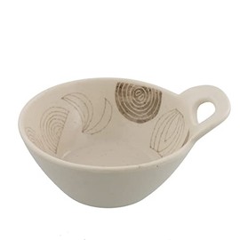 ks-036-01 Tableware East Tonsui, Small Bowl with One Hand, Fruit, Japanese Tableware, Onions