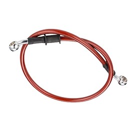 Aublinto Motorcycle Hydraulic Brake Hose, 40 cm / 80 cm / 120 cm / 160 cm / 200 cm Motorcycle Hydraulic Reinforced Brake Clutch Hose for Motorcycle Scooter Moped Quad Moped Mokick