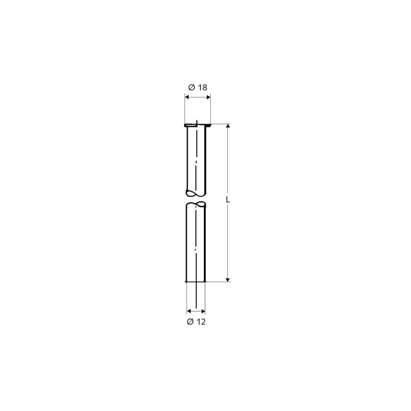 'Schell Copper Tube 12 mm for 1/2, BÃ ¶ Rdel