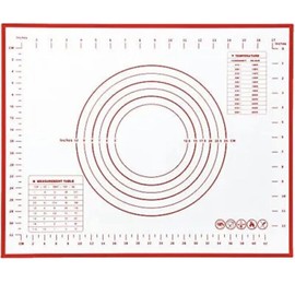 Ortarco Silicone Baking Mat Baking Mat Non Slip 20 x 16 Inch Red NEW Pastry Kitchen