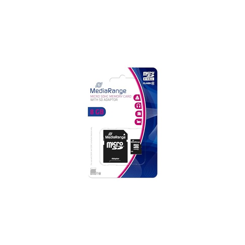 Media Range MR957 MicroSDHC Micro SDHC Memory Card