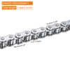 sourcing map #41/ DIN/ISO 085 Roller Chain 3 Feet 1/2"
