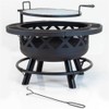 Outdoor Leisure Products 5511 32" Black Roundup Fire Pit with