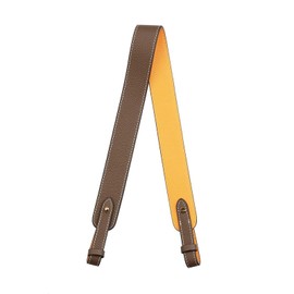 jiesinlov Genuine Leather Shoulder Bag Straps Replacement for Picotin Handbags (Gold Taupe&Yellow-L)