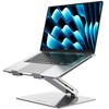 AboveTEK Laptop Stand, Adjustable Portable Computer Riser, Ergonomic Aluminum Notebook