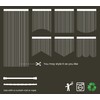 ZEBRA BLINDS String Curtain, Door Fly Screen Curtains, Door Strings,