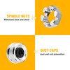 Racewill 4 Sets Trailer Hub Wheel Bearing Kit - Inner