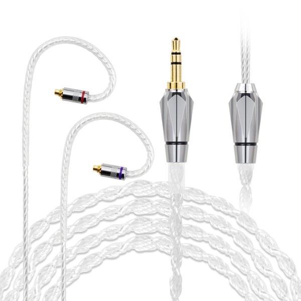 okcsc SJ Re-Cable, MMCX Cable, Earphone Cable, 4 Cores, 5N,