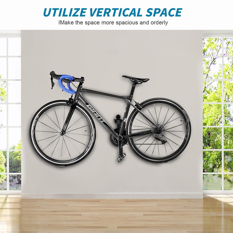 Bicycle Wall Mount, Wall Mount Bicycle, Solid Bicycle Mount Wall,