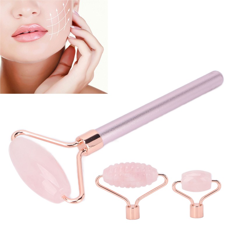 3 in 1 Gua Sha Facial Tool Set Face Jade
