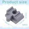 GXGM 10-Piece Set Track Connectors for Brio Duplo System Connectors,