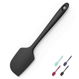Espátula de Silicona Resistente al Calor de 600°F, Doosu Raspadores de Tazón de Goma Flexible de Cocina de Alta Temperatura de Grado Alimenticio Sin C