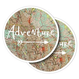 Vinyl-Aufkleber, rund, 10 cm, für Laptops, Tablets, Gepäck, Scrapbooking, Kühlschränke #50039