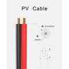 ALLPOWERS 16AWG Solar to Anderson PowerPole Adapter Solar Panel Cable