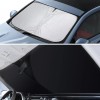 TSUINZ For Ford Mustang 55*27.6in Foldable Car Windshield Sun Shade