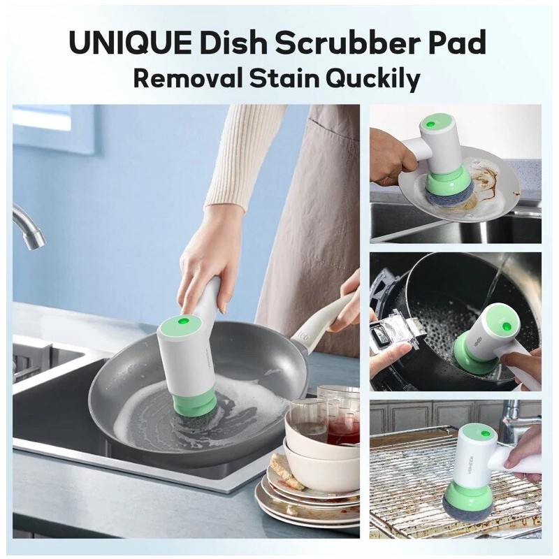 Voweek Electric Spin Scrubber Cordless Power Cleaning Brush | VW-SP01