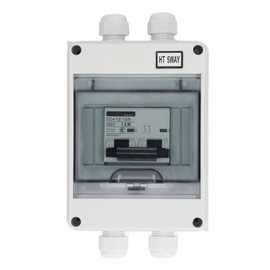 2P Circuit Breaker DC Miniature Circuit Breaker Disconnect Switch 80A DC1000V DIN Rail Mount for Photovoltaic Solar Panel Grid Box Isolator for Solar Panel PV System