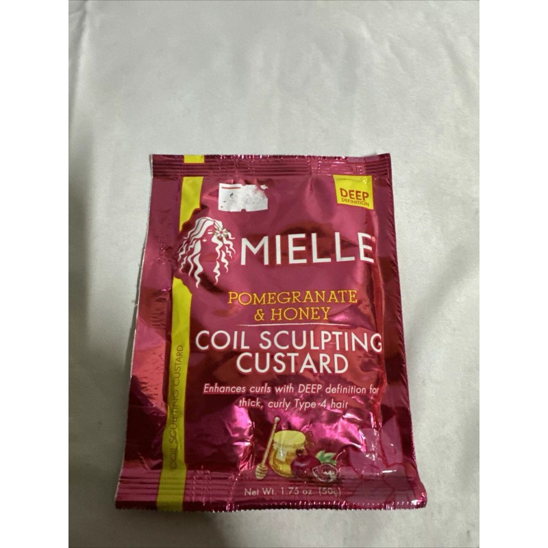 Mielle 4 Pks-Mielle Pomegranate & Honey Coil Sculpting Custard 1.75