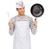 BBTO 10 Pieces Soda Jerk Paper Hats Food Server Cap
