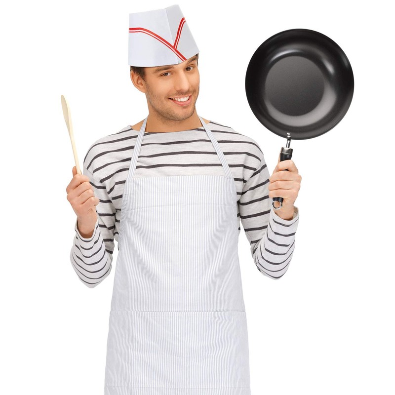 BBTO 10 Pieces Soda Jerk Paper Hats Food Server Cap