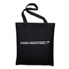 Styletex23 Stark Industries Logo Jute Bag Cotton Bag, black