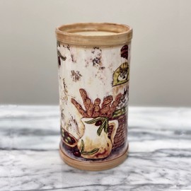 Supreme Housewares Ceramic Pitcher Wine Chiller - Majolica Style with Tuscan Design Wine Chiller Bucket