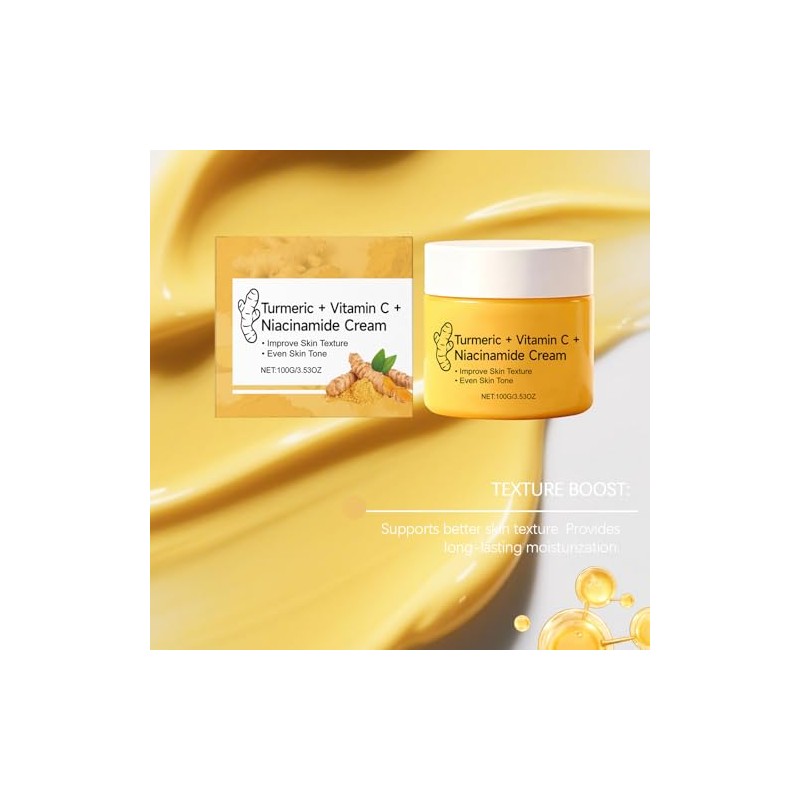 Crema Facial Niacinamida Hidratación Suave Ligera Mejora Textura Piel Unifica