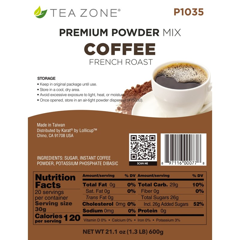Tea Zone 1.1 lb Iced Coffee Mix
