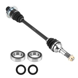 Chabushi Rear Right CV Axle & Wheel Bearing Set for Yamaha Rhino 700 FI YXR700F 2008 2009 2010 2011 2012 2013; 1PCS CV Axle Drive Shaft with Bearing Assembly