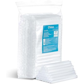 Mini Glue Gun Sticks, GoGonova 200 Pcs Clear Mini Glue Sticks, 0.27" Diameter and 4" Long Hot Melt Glue Sticks - Compatible with Most Mini Glue Guns
