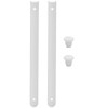 Uonlytech Cabinet Drawer Slides, 1 Set Drawer Guide Slides Furniture