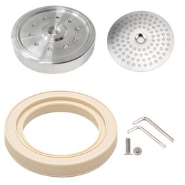 Stainless Steel Shower Holder, Precision Screen, Silicone Gasket for Breville/Sage Espresso Machine, 900 Series, BES900XL BES920XL BES980XL BES990