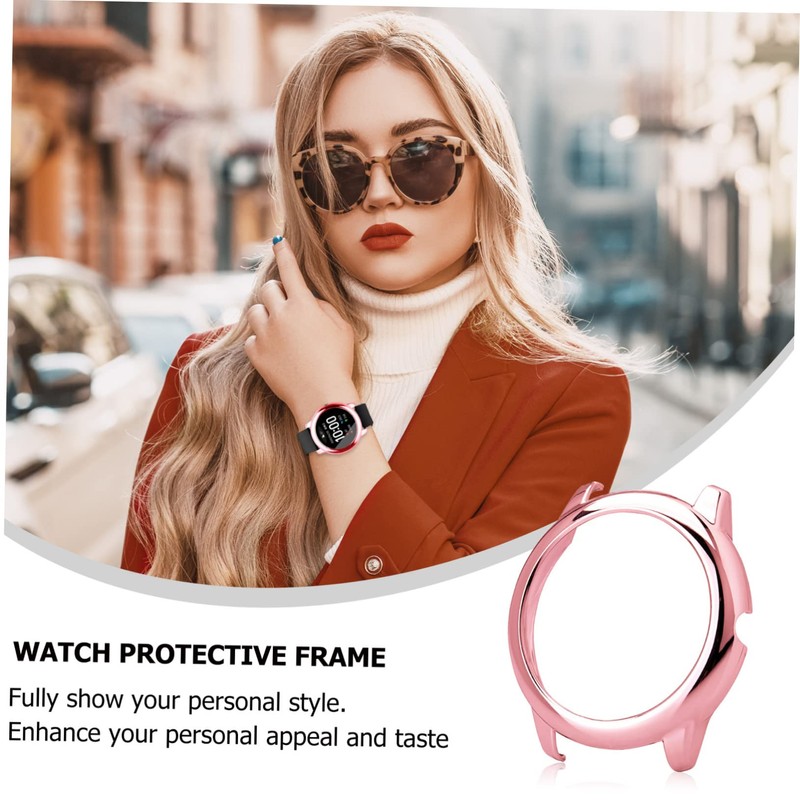 SHINEOFI 1Pc Frame Watch Case Compatible with Haylou Solar Durable