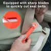 Husfunov Car Safety Hammer Set of 2, Auto Car Escape