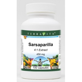 Sarsaparilla 4:1-450 mg (100 Capsules, ZIN: 521355)