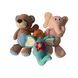 Weighted stuffed animal, large elephants or bear with 5 lbs, large washable plush buddy