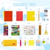 87 Piece Back to School Supplies Kit for Grades K-8,