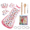 WEILAIDI 11PCS Kids Baking Set for Girls Ages 3-8, Toddler