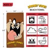 Looney Tunes Soft Vibrant Beach, Bath and Pool Towel, Size
