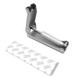 Alnicov Upright Piano Slow Soft Fall Device,Ultra-Thin Piano Slow Closing Device,Piano Slow Closing Fall Device Hydraulic ShockAbsorber Accessory(Silver)